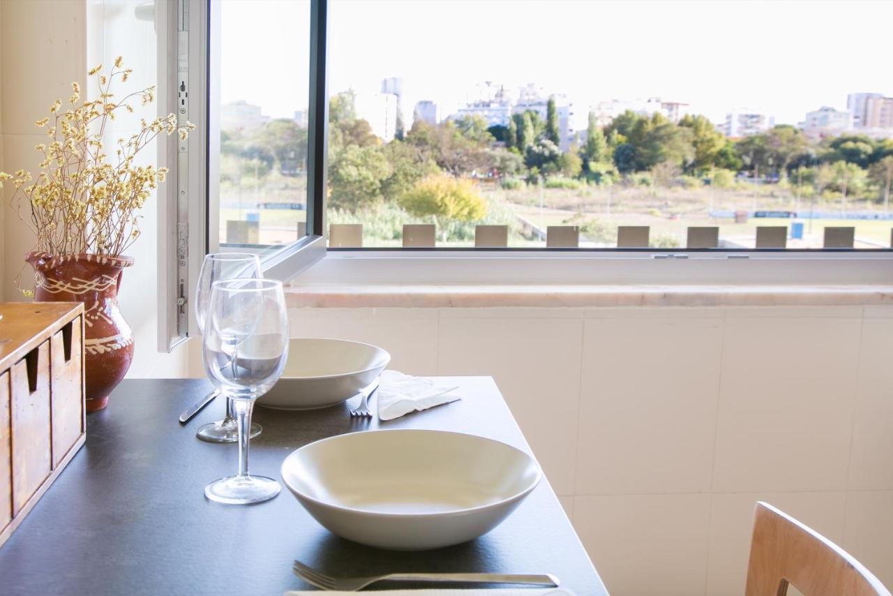 Apartamento Central Setubal Sossegado E Com Luz Kültér fotó